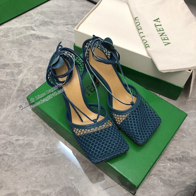 BOTTEGA VENETA高端時尚女鞋 寶緹嘉22春夏新款網紗高跟鞋 dx3529